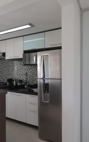 Apartamento para alugar com 52m², 2 quartos e 2 vagasCozinha e Área de Serviço