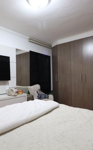 Apartamento à venda com 107m², 3 quartos e 2 vagasQuarto 