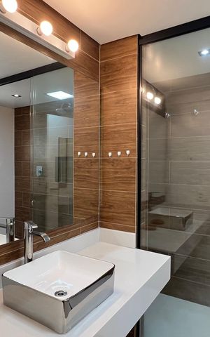 Apartamento para alugar com 58m², 1 quarto e 1 vaga Apartamento para alugar com 58m², 1 quarto e 1 vagaBanheiro da Suíte