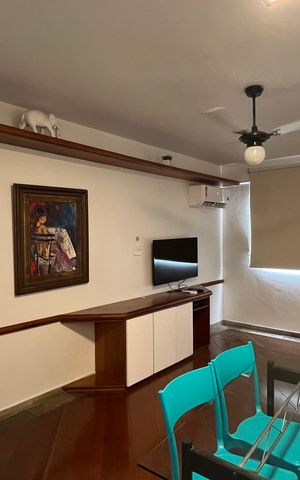 Apartamento para alugar com 58m², 1 quarto e 1 vaga Apartamento para alugar com 58m², 1 quarto e 1 vagaSala