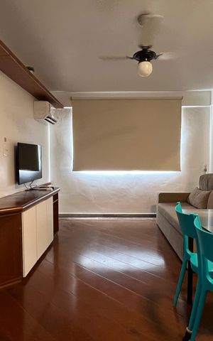 Apartamento para alugar com 58m², 1 quarto e 1 vaga Apartamento para alugar com 58m², 1 quarto e 1 vagaSala