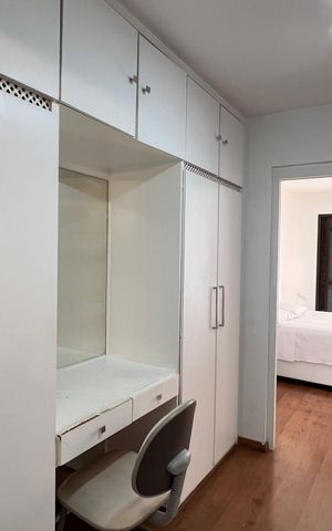 Apartamento para alugar com 58m², 1 quarto e 1 vaga Apartamento para alugar com 58m², 1 quarto e 1 vagaCloset da suíte