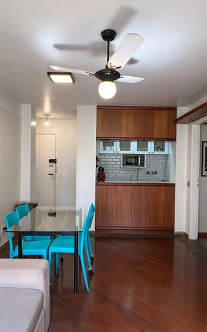 Apartamento para alugar com 58m², 1 quarto e 1 vaga Apartamento para alugar com 58m², 1 quarto e 1 vagaSala