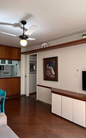 Apartamento para alugar com 58m², 1 quarto e 1 vaga Apartamento para alugar com 58m², 1 quarto e 1 vagaSala