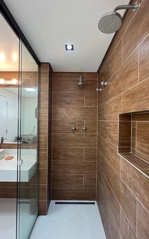 Apartamento para alugar com 58m², 1 quarto e 1 vaga Apartamento para alugar com 58m², 1 quarto e 1 vagaBanheiro da Suíte