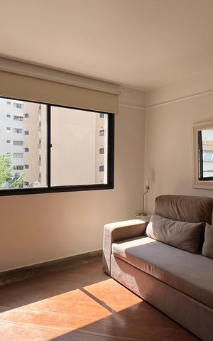 Apartamento para alugar com 58m², 1 quarto e 1 vaga Apartamento para alugar com 58m², 1 quarto e 1 vagaSala