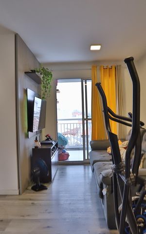 Apartamento à venda com 65m², 3 quartos e 1 vaga Apartamento à venda com 65m², 3 quartos e 1 vagaSala