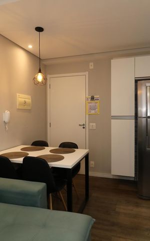 Apartamento para alugar com 35m², 2 quartos e 1 vagaSala
