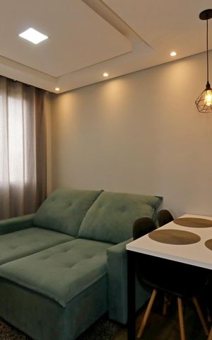 Apartamento para alugar com 35m², 2 quartos e 1 vagaSala