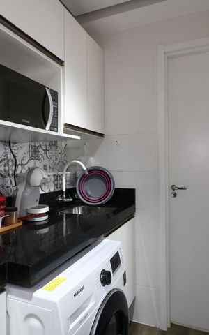 Apartamento para alugar com 35m², 2 quartos e 1 vagaÁrea de Serviço