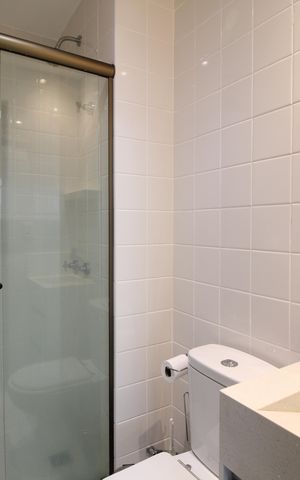 Apartamento à venda com 131m², 4 quartos e 2 vagasBanheiro de Serviço