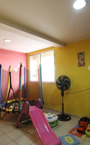 Apartamento à venda com 65m², 2 quartos e 1 vagaÁrea comum - Brinquedoteca