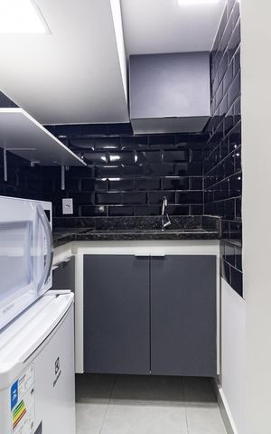 Apartamento para alugar com 20m², 1 quarto e sem vaga Apartamento para alugar com 20m², 1 quarto e sem vagaSala/Cozinha
