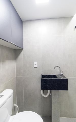 Apartamento para alugar com 20m², 1 quarto e sem vaga Apartamento para alugar com 20m², 1 quarto e sem vagaBanheiro