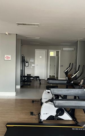 Apartamento à venda com 35m², 1 quarto e 1 vaga Apartamento à venda com 35m², 1 quarto e 1 vagaÁrea comum - Academia