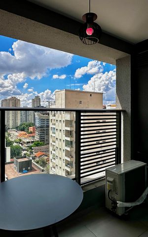 Studio para alugar com 26m², 0 quarto e sem vaga Studio para alugar com 26m², 0 quarto e sem vagaSacada
