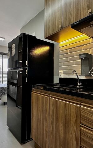 Studio para alugar com 26m², 0 quarto e sem vaga Studio para alugar com 26m², 0 quarto e sem vagaCozinha