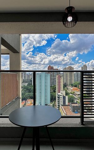 Studio para alugar com 26m², 0 quarto e sem vaga Studio para alugar com 26m², 0 quarto e sem vagaSacada