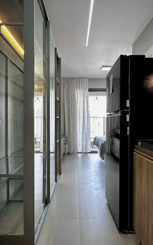 Studio para alugar com 26m², 0 quarto e sem vaga Studio para alugar com 26m², 0 quarto e sem vagaCozinha