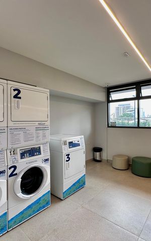 Studio para alugar com 26m², 0 quarto e sem vaga Studio para alugar com 26m², 0 quarto e sem vagaÁrea comum - Lavanderia