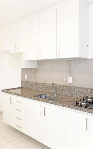 Casa para alugar com 75m², 1 quarto e 2 vagasCozinha