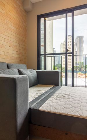 Studio à venda com 27m², 1 quarto e sem vaga Studio à venda com 27m², 1 quarto e sem vagaStudio