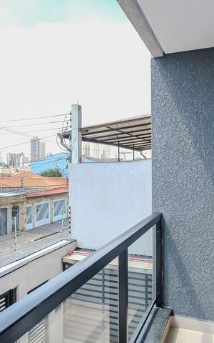 Apartamento à venda com 70m², 3 quartos e 2 vagasVaranda da suíte 1