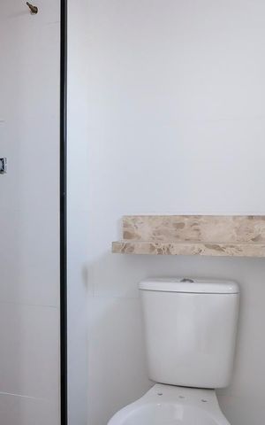 Apartamento à venda com 70m², 3 quartos e 2 vagasBanheiro da suíte 1