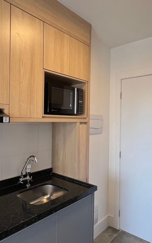 Studio à venda com 24m², 1 quarto e sem vaga Studio à venda com 24m², 1 quarto e sem vagaCozinha