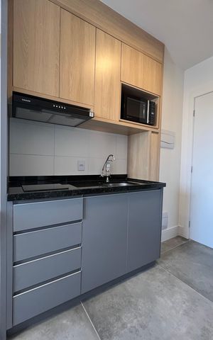Studio à venda com 24m², 1 quarto e sem vaga Studio à venda com 24m², 1 quarto e sem vagaCozinha