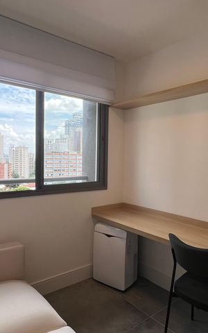 Studio à venda com 24m², 1 quarto e sem vaga Studio à venda com 24m², 1 quarto e sem vagaSala
