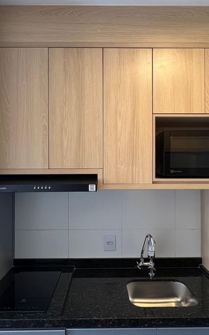 Studio à venda com 24m², 1 quarto e sem vaga Studio à venda com 24m², 1 quarto e sem vagaCozinha