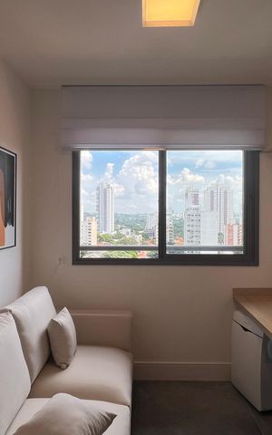 Studio à venda com 24m², 1 quarto e sem vaga Studio à venda com 24m², 1 quarto e sem vagaSala