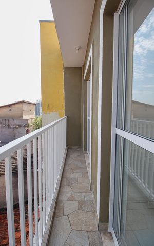 Casa para alugar com 50m², 2 quartos e sem vagaVaranda do Quarto 2