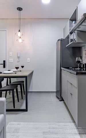 Apartamento para alugar com 28m², 1 quarto e sem vaga