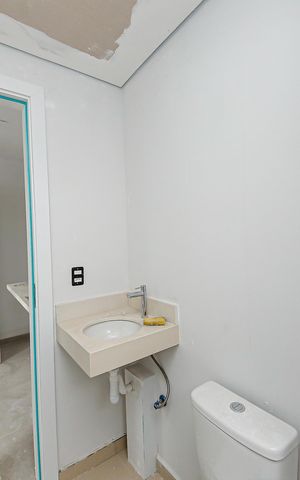Apartamento para alugar com 28m², 1 quarto e sem vaga Apartamento para alugar com 28m², 1 quarto e sem vagaBanheiro