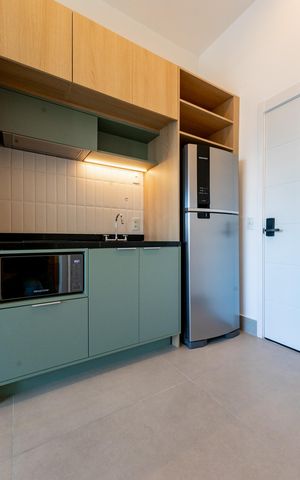 Apartamento para alugar com 29m², 1 quarto e sem vaga Apartamento para alugar com 29m², 1 quarto e sem vagaCozinha