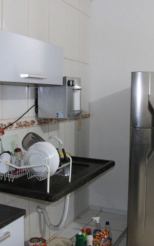 Casa para alugar com 75m², 2 quartos e 1 vagaCozinha