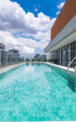 Studio para alugar com 24m², 1 quarto e sem vaga Studio para alugar com 24m², 1 quarto e sem vagaPiscina