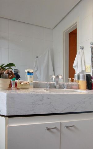 Apartamento à venda com 156m², 4 quartos e 3 vagasBanheiro da Suíte