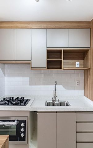 Apartamento para alugar com 37m², 2 quartos e sem vaga Apartamento para alugar com 37m², 2 quartos e sem vagaCozinha