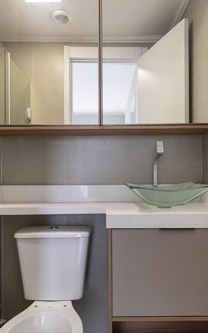 Apartamento para alugar com 37m², 2 quartos e sem vaga Apartamento para alugar com 37m², 2 quartos e sem vagaBanheiro