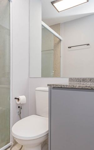 Apartamento para alugar com 44m², 1 quarto e 1 vagaBanheiro Suite