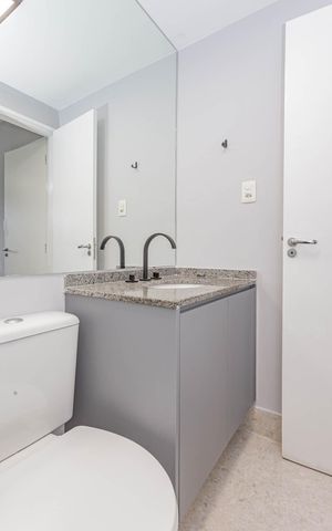 Apartamento para alugar com 44m², 1 quarto e 1 vagaBanheiro Suite