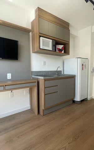 Apartamento para alugar com 24m², 1 quarto e sem vagaStudio