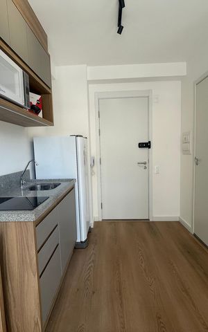 Apartamento para alugar com 24m², 1 quarto e sem vagaStudio