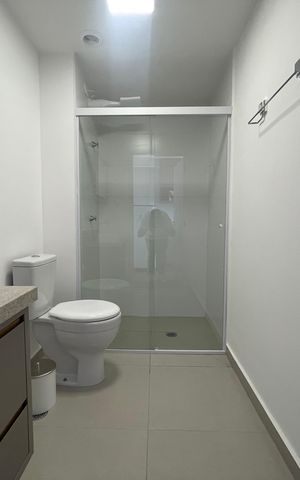 Apartamento para alugar com 24m², 1 quarto e sem vagaBanheiro