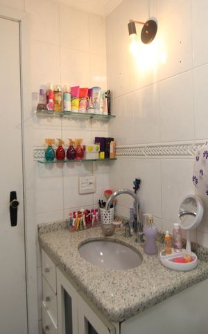 Apartamento à venda com 88m², 3 quartos e 2 vagasBanheiro