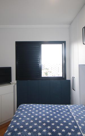 Apartamento à venda com 88m², 3 quartos e 2 vagasQuarto 1