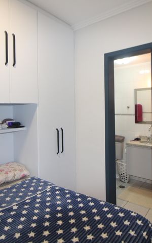 Apartamento à venda com 88m², 3 quartos e 2 vagasQuarto 1